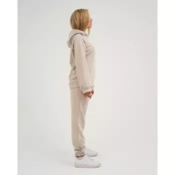 Костюм женский (толстовка и брюки) MIST, р. 48-50, бежевый