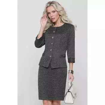 Костюм женский «В стиле Шанель», размер 56