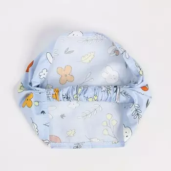 Косынка детская, цвет голубой, размер 48-50