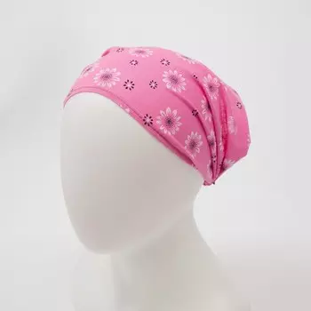 Косынка для девочки, цвет фуксия, размер 50-52