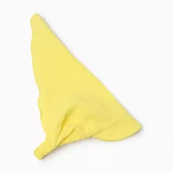 Косынка для девочки, цвет лимонный, размер 46-48