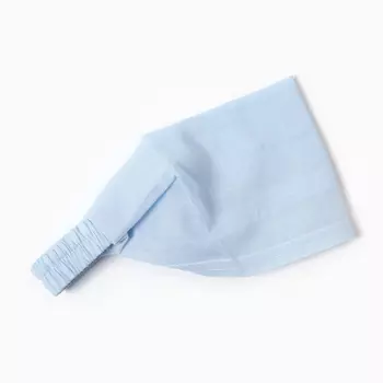 Косынка-повязка детская, цвет голубой, размер 44-46