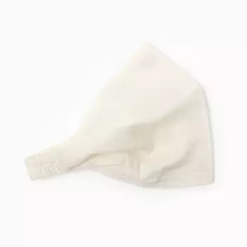 Косынка-повязка детская, цвет молочный, размер 44-46