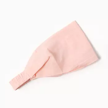 Косынка-повязка детская, цвет персиковый, размер 50-52