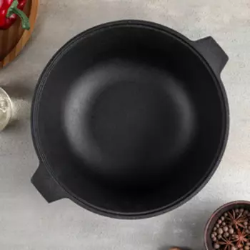 Котел «Чугунный», 3 л, цвет чёрный