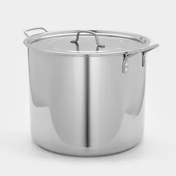 Котел Катунь «Общепит», 35 л, d=40 см, h=33 см, капсульное дно, индукция, нержавеющая сталь