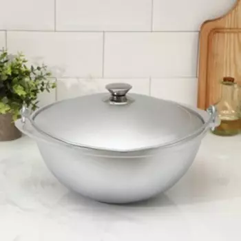 Котел походный, 4,5 л, алюминиевая крышка