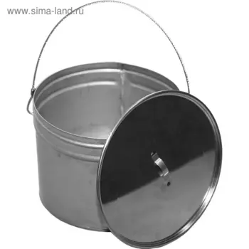 Котёл «Век» круглый, с крышкой 6 л