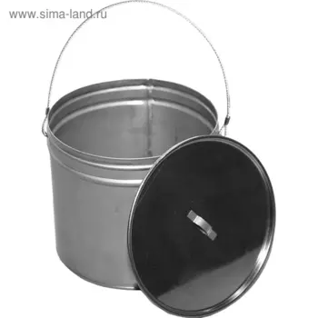 Котёл «Век» круглый, с крышкой 8 л