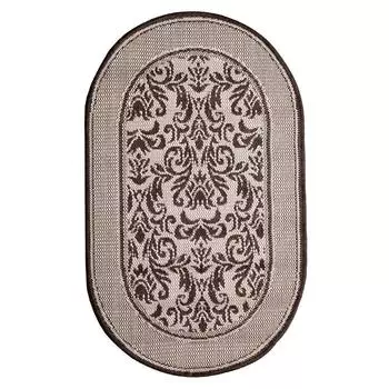 Ковер Циновка овал 80х150 см, 100% ПП