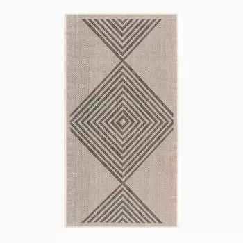 Ковер Циновка прямоугольный 80х150 см, полипропилен 100%, джут