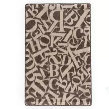 Ковер двусторонний Дуэт прямоугольный 100х200 см, 100% полипропилен, джут