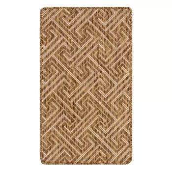 Ковер Эко прямоугольный 60*100 см, 77012/23, ПП 100%, джут