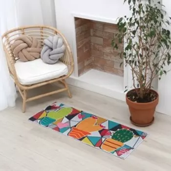 Ковер «Этель. Кактусы», 45120 см, 700 г/м