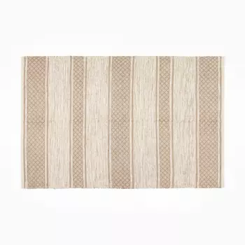 Ковер Этель Stripes 120*180см, 50%хлопок/ 50% джут, 1550 гр/м2
