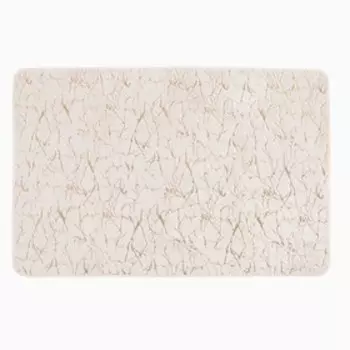 Ковер Этель "Тиснение" цвет молочный 100*150 см, 500/м2