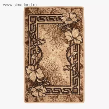 Ковер Мокко прямоугольный 50х80 см, ПП 100%, джут