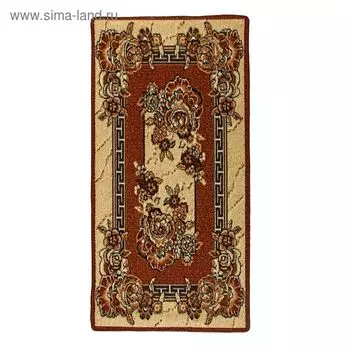 Ковер Мокко прямоугольный 70*140 см, 013/01, ПП 100%, джут