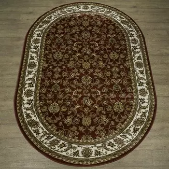 Ковёр овальный «Акварель», размер 200x500 см