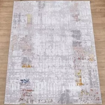 Ковер овальный Color, размер 80x150 см (K020B_P_BEIGE / P_D_BLUE)