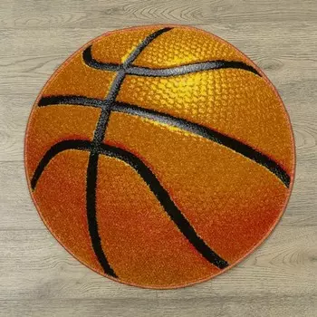 Ковер овальный «Фэнси», размер 75x75 см