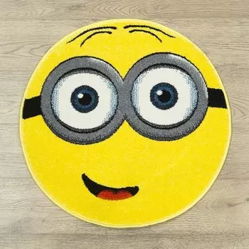 Ковер овальный «Фэнси», размер 75x75 см