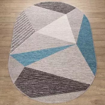 Ковер овальный «Фиеста», размер 120x170 см