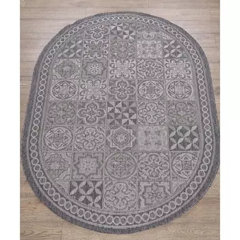 Ковёр овальный «Флурлюкс Сизаль», размер 140x200 см