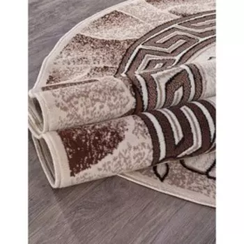 Ковер овальный GAVANA D201, размер 180x250 см, цвет beige