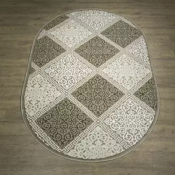 Ковер овальный «Каскад», размер 150x230 см