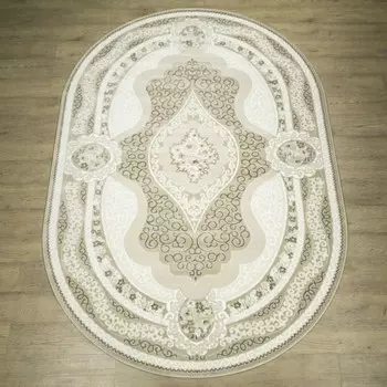 Ковер овальный «Каскад», размер 150x400 см