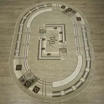 Ковер овальный «Круиз», размер 150x230 см