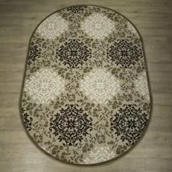 Ковер овальный «Круиз», размер 80х150 см