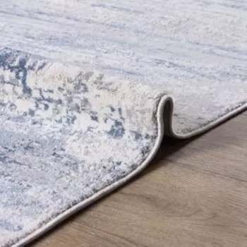 Ковер овальный Rubi, размер 80x150 см (B765B_CREAM / BLUE)