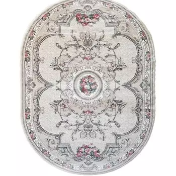 Ковер овальный «Версаль», размер 80x150 см