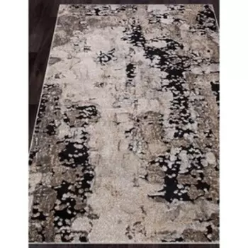 Ковер прямоугольный IBIZA 4086, размер 160x230 см, цвет beige-black