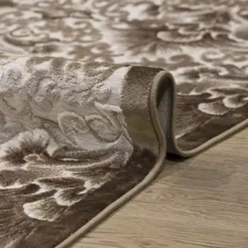 Ковер прямоугольный Pastel, размер 80x150 см (W3524_BEIGE / BROWN)