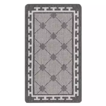 Ковер прямоугольный, размер 80х150 см, полипропилен 100%, джут