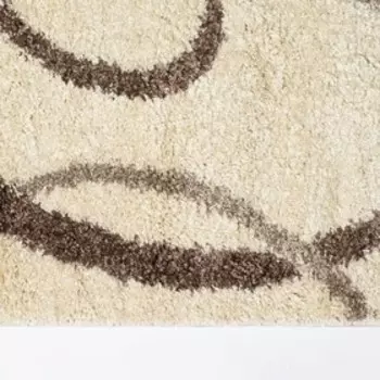 Ковер Шегги прямоугольный 100х200 см, 100% полипропилен, джут