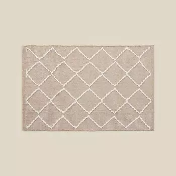 Ковер SL Home 60*90см, 5%хлопок/ 95% джут, 1250 гр/м2