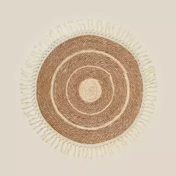 Ковер с кисточками круглый SL Home «Паджа», d=100 см