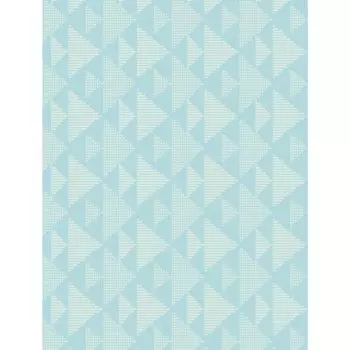 Ковёр-циновка прямоугольный 9202, размер 50х80 см, цвет l.blue/cream