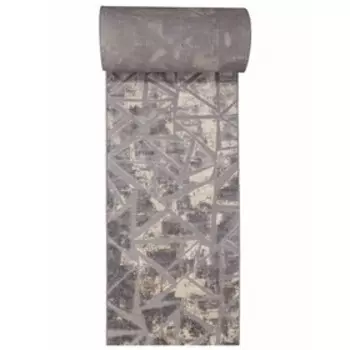 Ковёр дорожка Sigma 8249, размер 100x2500 см, цвет brown-beige