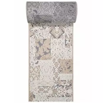 Ковровая дорожка Sigma D932, размер 100x2500 см, цвет brown-beige