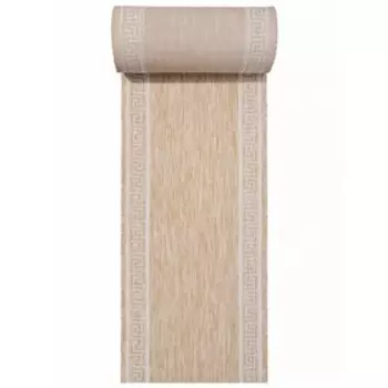 Ковёр дорожка Vegas S002, размер 100x3000 см, цвет beige