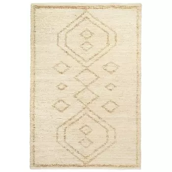 Ковёр из джута и переработанного хлопка Kolkata Ethnic, размер 160х230 см