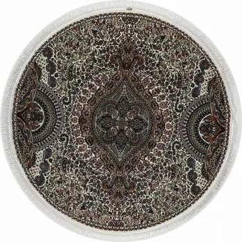 Ковёр круглый ABRISHIM, размер 200x200 см, дизайн cream/cream