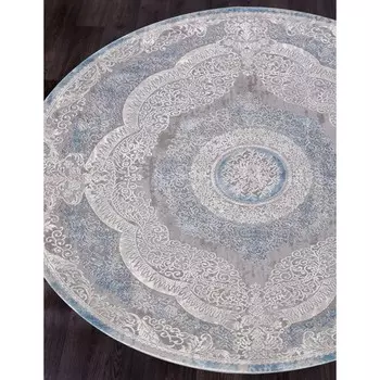 Ковёр круглый Armina, размер 160x160 см, цвет blue/blue