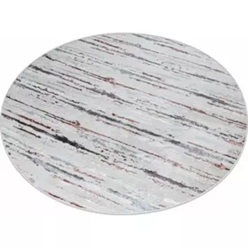 Ковёр круглый Kleopatra 38462A, размер 150x150 см, цвет rose fls/l.grey