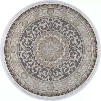 Ковёр круглый MASHAD, размер 200x200 см, дизайн melanj/p